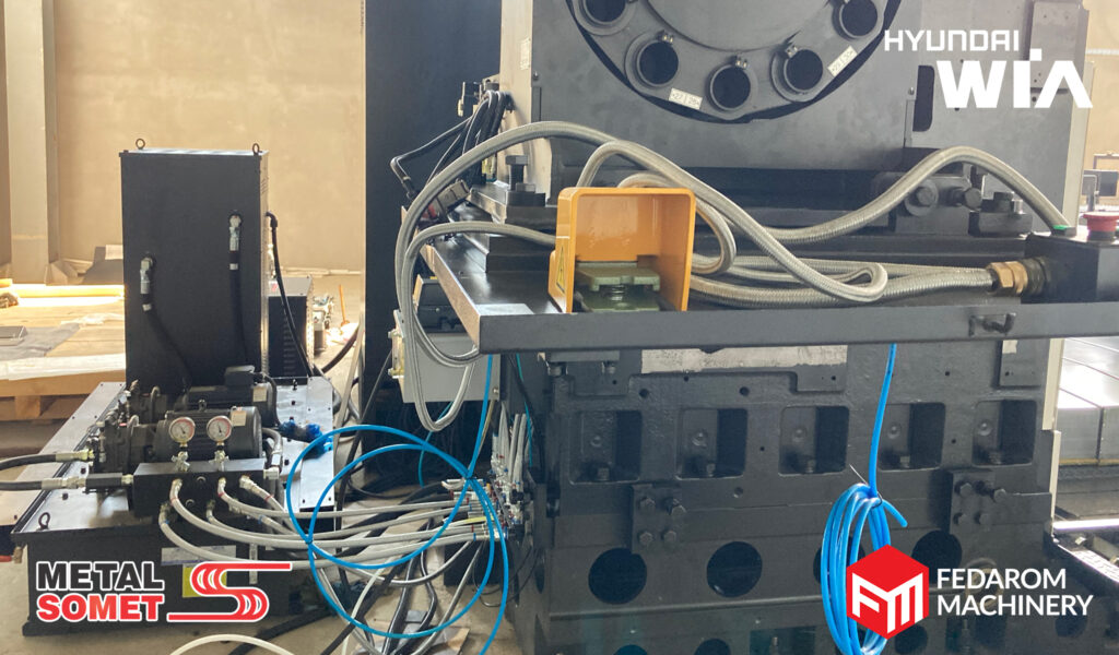 Instalare centru orizontal de prelucrare Hyundai-WIA KBN135 — imaginea 5